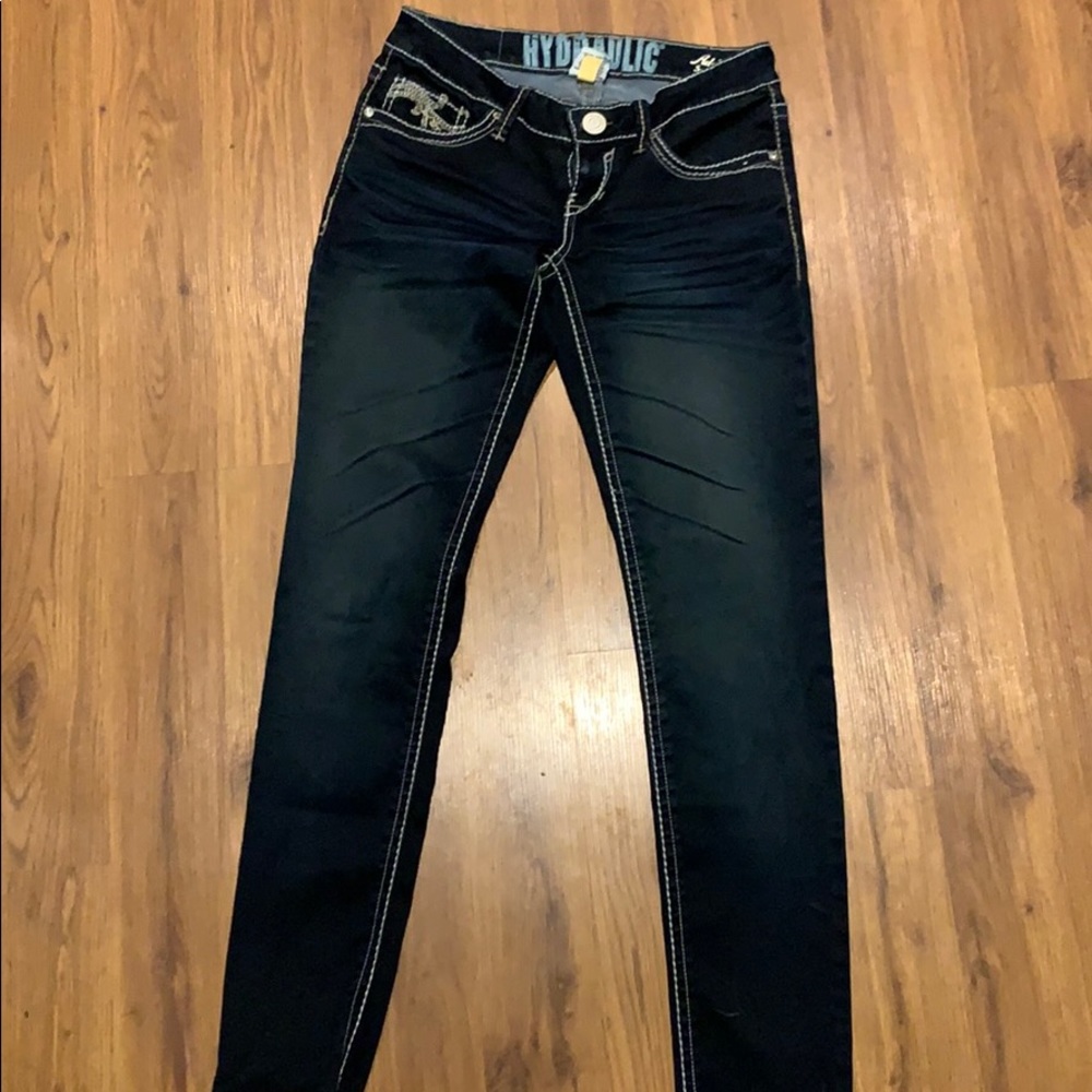 Hydraulic Skinny Jeans Size 7/8